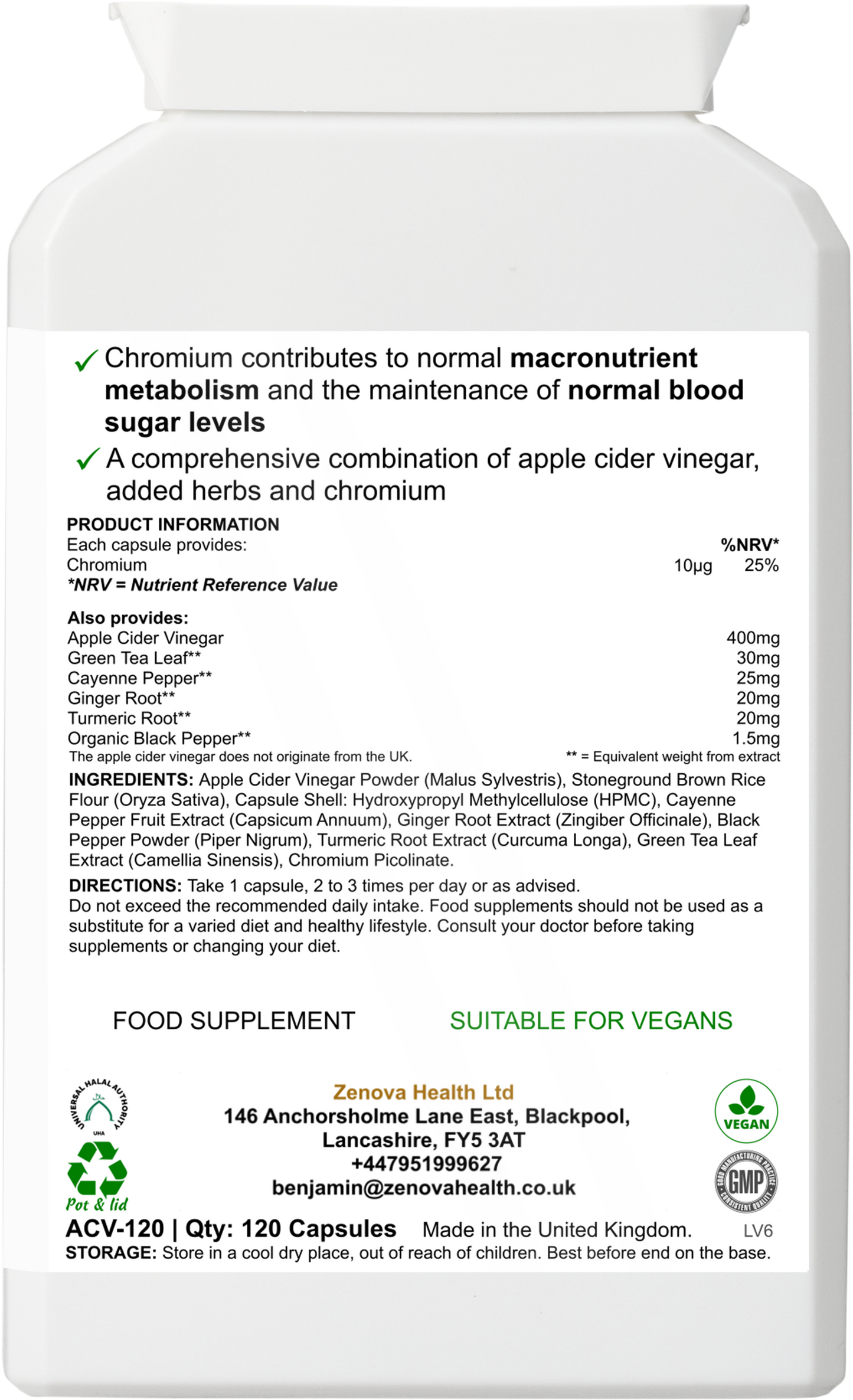 Apple Cider Vinegar Daily+