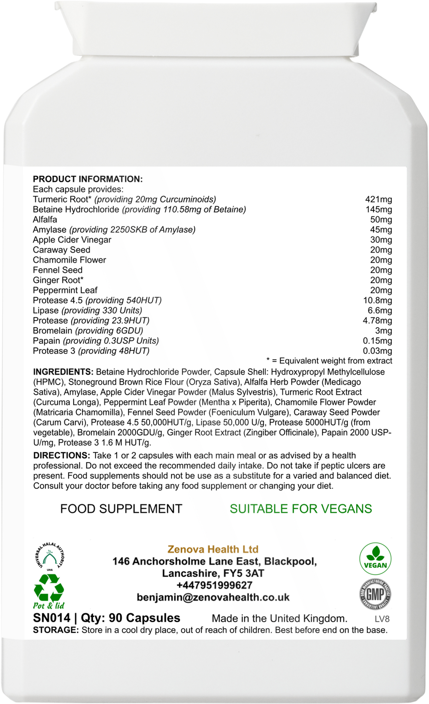 Digestive Support Aid