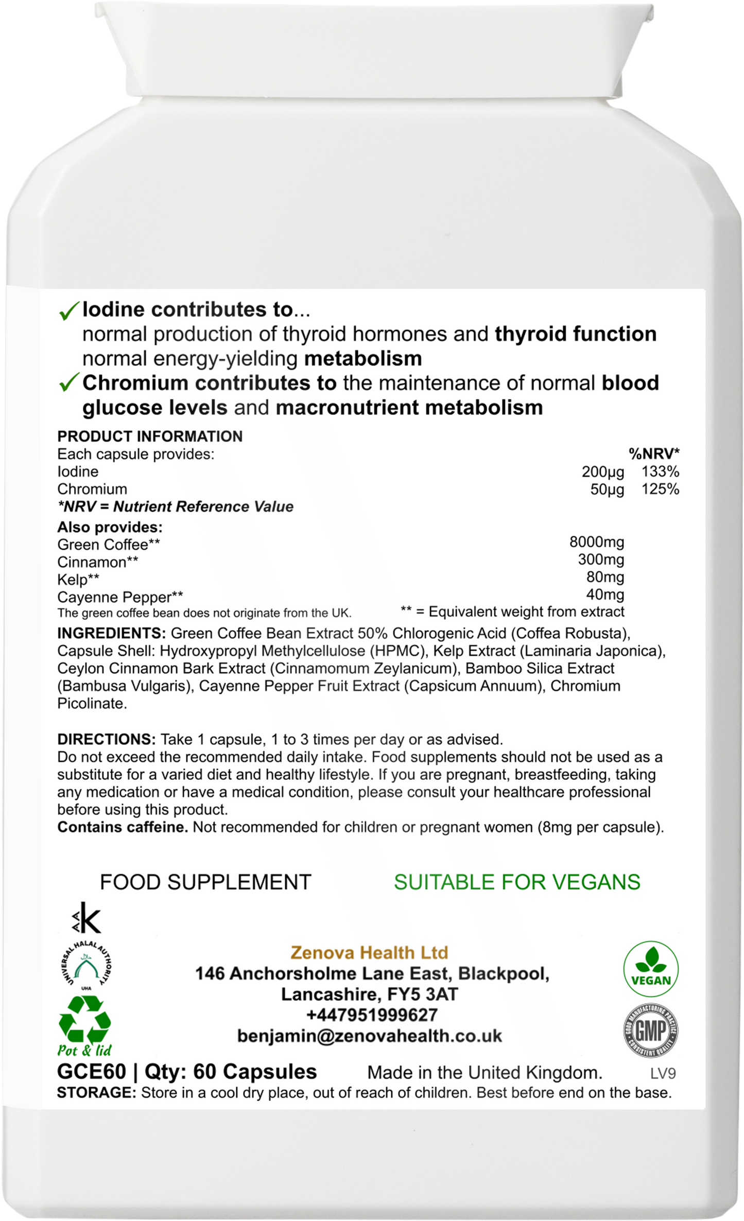 Green Coffee Bean Energiser