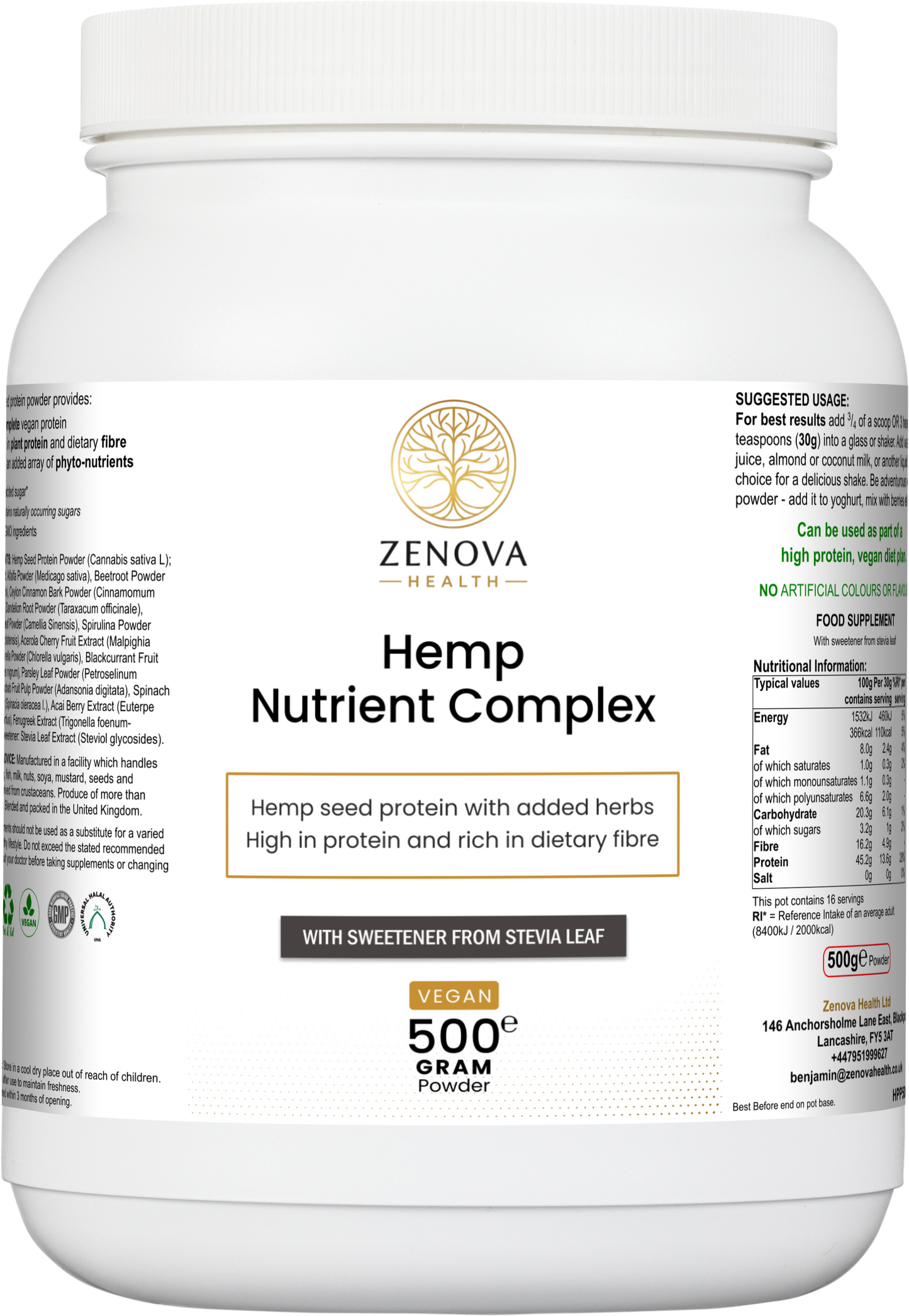 Hemp Nutrient Complex