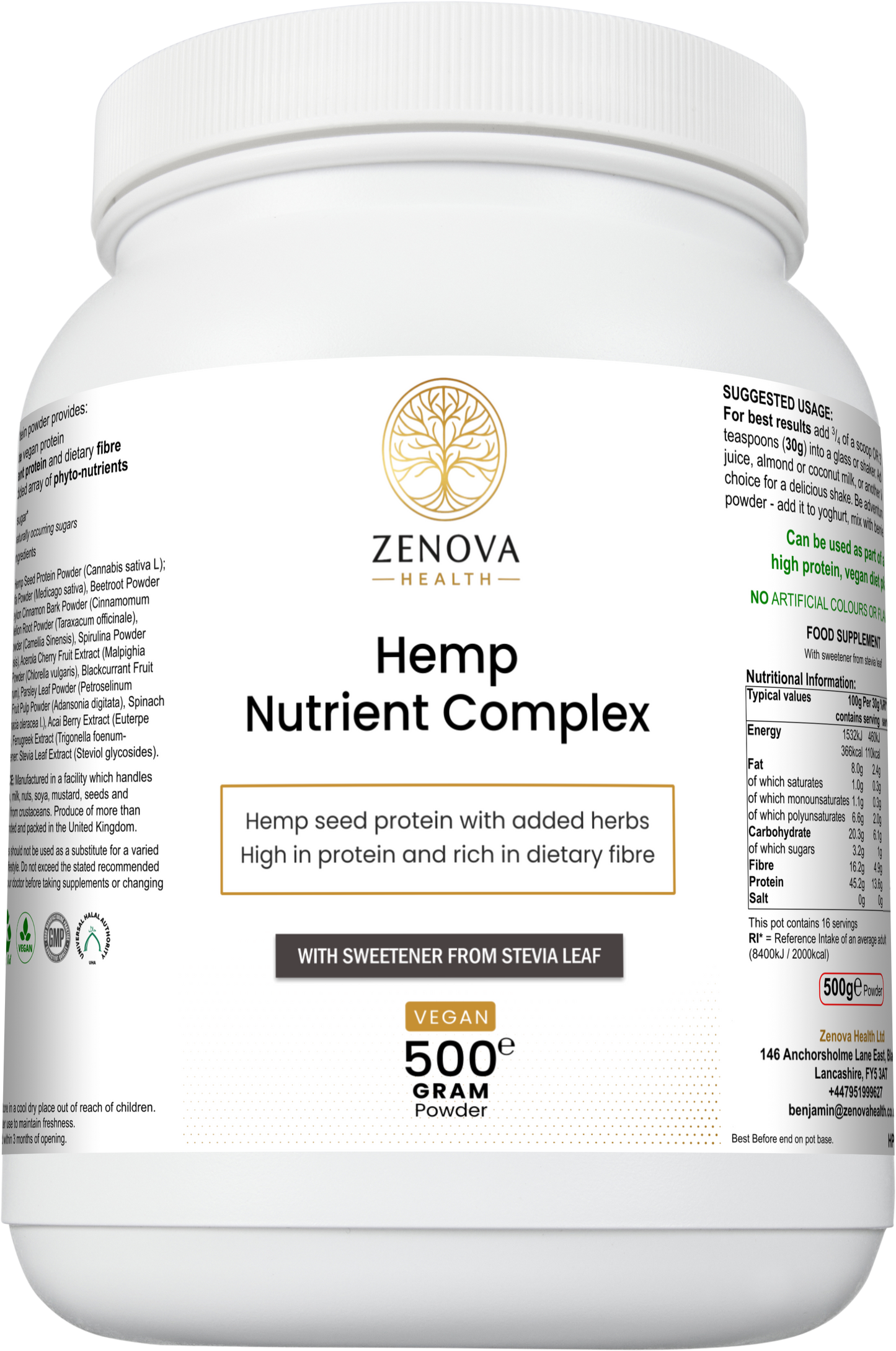 Hemp Nutrient Complex