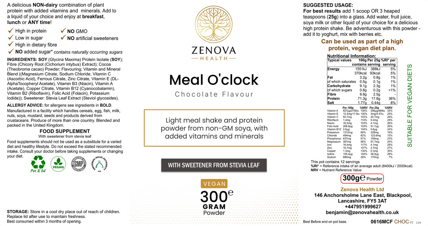 Meal O'clock (Chocolate Flavour)