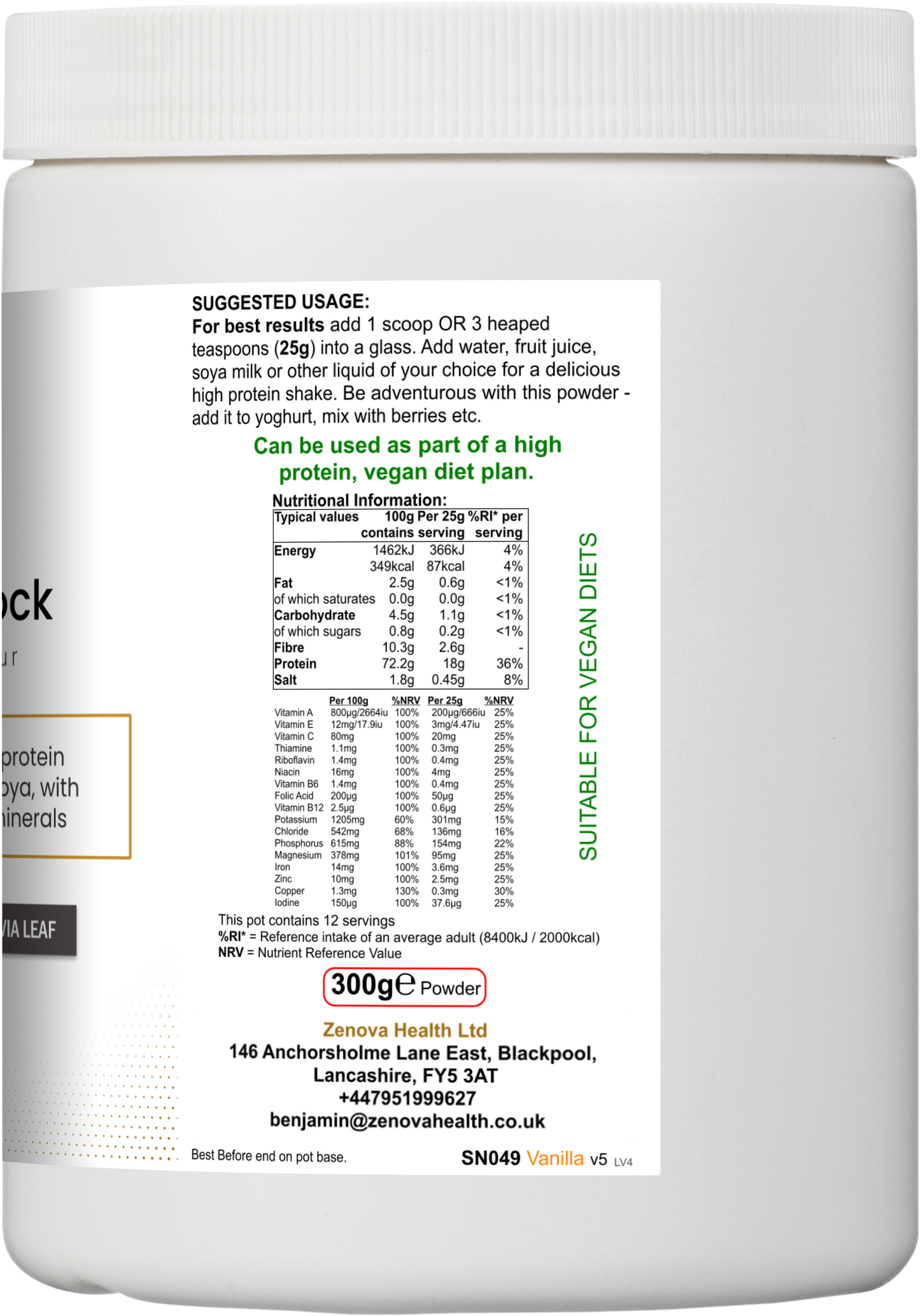 Meal O'clock (Vanilla Flavour)