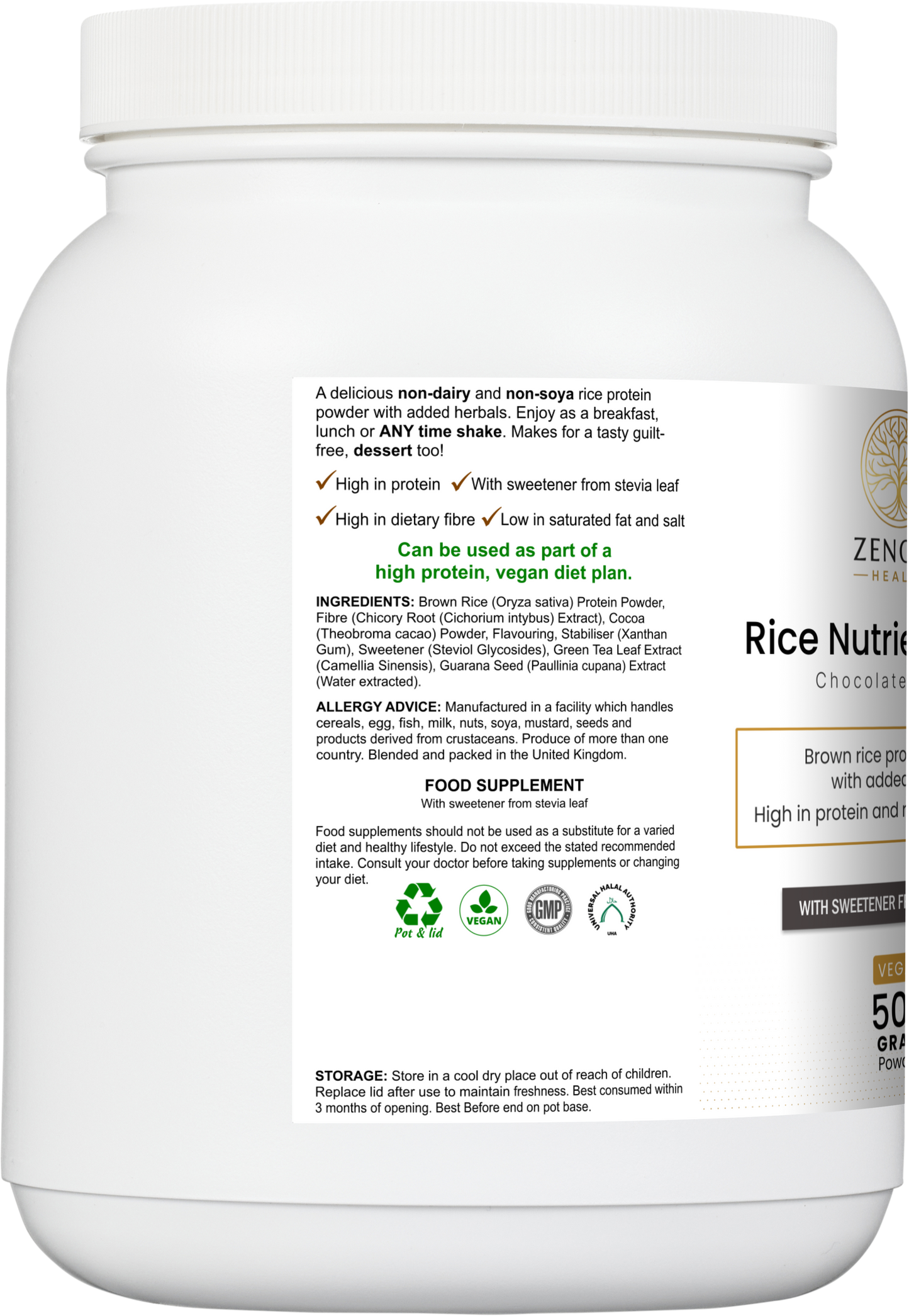 Rice Nutrient Blend (chocolate)